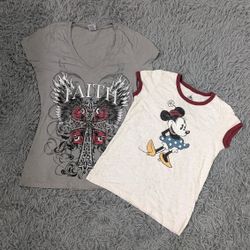 **#Y2K Baby Tee Collection – Women’s Fitted T-Shir..