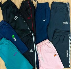 Mix branded track pants