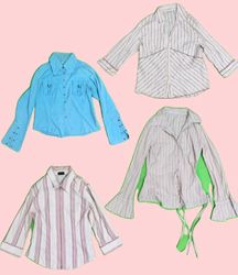 Y2k Formal FullSleeve Blouse