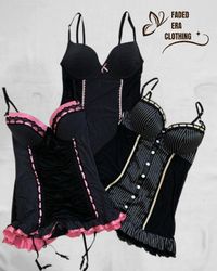 Y2K Corset Bustier Top