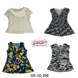 Women's Sleeveless and Short Sleeve Blouses (DS-10..