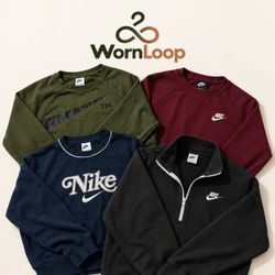 Nike Pullover Crewneck Sweatshirts