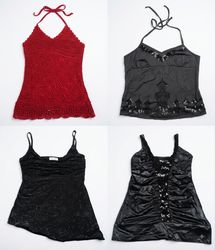 y2k cami tops