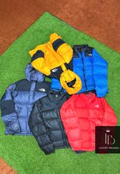 The north face puffer jackets 10 pcs