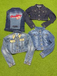 Yv663 Demin mix Jacket 12P