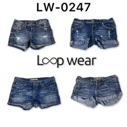 Y2K Denim Micro Mini Shorts