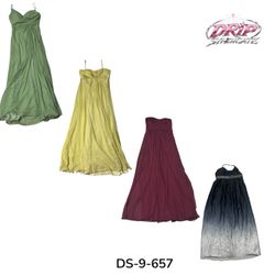 Retro Babe Y2K Poly Party Dress (DS-9-657)