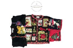 Christmas Holiday Cardigans and Sweaters