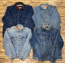 Lee Levis Wrangler Denim Jackets