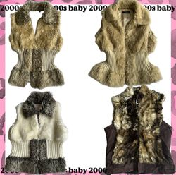 2000s Fur Baby: furr gilet-288