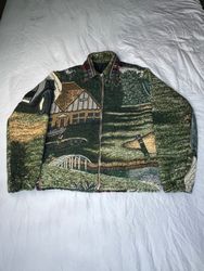 Harrington Style Tapstry jacket