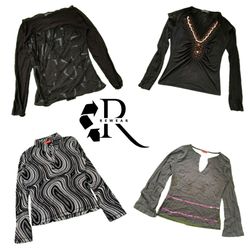 Y2K Unique Girl Printed Full Sleeve Tops RE-2498