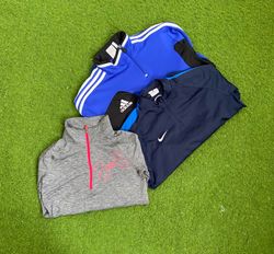 Branded Drill Tops Including Nike, Under Armour an..