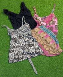 7185 - Y2K Style Cami Tops
