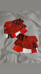 Upcycled Jersey Flare Patch Skirt
