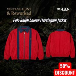 Upcycled Polo Ralph Lauren Harrington Jacket