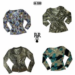 Tops Mix Tono Terra Y2K (AA-1598)