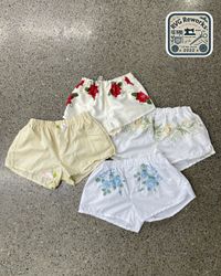 25 Pcs Exact Upcycled Tablecloth Shorts