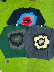 Upcycle Nike sweatshirt patchwork