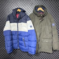 Mixed Branded Puffer Jackets (FNC:512)
