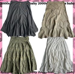 Cottage core: fairycore skirts-246