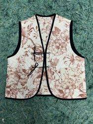Upcycled Quilted Vest
