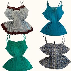 Y2K Ocean Kiss Cami Tops - ST-057