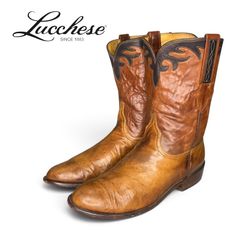SA#596 Collection de bottes de cow-boy Vintage Pre..