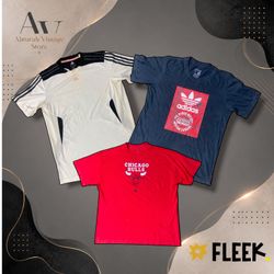 Adidas crew neck t shirts