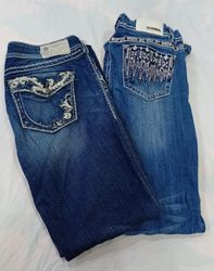 CR11883 Y2K Flare Jeans