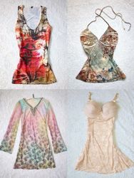 Y2K / Whimsigoth / McBling Premium Tops & Pieces