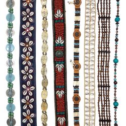 Boho Macrame and Beaded Belts