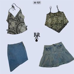 Y2k Black Rave Mix and Match (AA-1521)