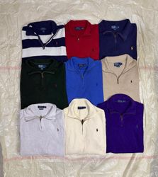 Polo half zip Sweater