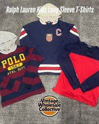 🔴 Ralph Lauren Kids Long Sleeve T-Shirts - (08/09..