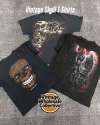 🔴 Vintage Skull T-Shirts - (23/09)