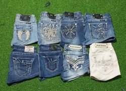 MISS ME , ROCK REVIVAL, TRUE RELIGION MINI SHORTS ..