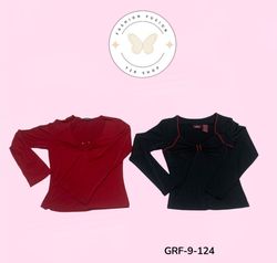 Collection de blouses à manches longues en poly vi..