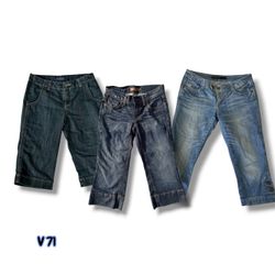 Y2k branded cappri jean