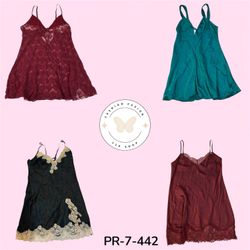 Women's Lace Detail Slip Dress – Soft Satin Y2K St..