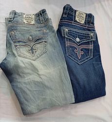 CR12091 VINTAGE ROCK REVIVAL MEN’S JEANS