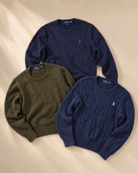 Polo Ralph Lauren Round Neck Sweaters