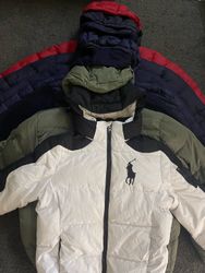 Ralph lauren polo down puffer jacket premium 10 pc..