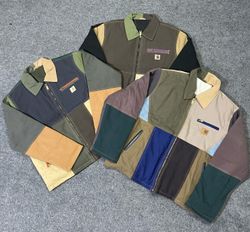 Upcycled Carhartt Detroit Jacket