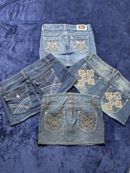 Y2K Embroidered skirts mixed