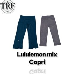 Lululemon mix capri #165