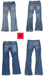 DESIGNER BACK EMBALISHMENT JEANS