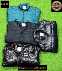 Vintage moncler puffer jacket ak805