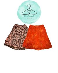 Y2K poly midi skirts 15 pcs (200826-16)