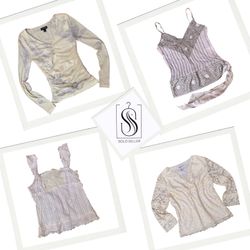 Y2K Soft Girl Era Mix Tops (Cami & Blouses)